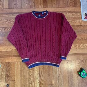 Vintage cable knit‎ GAP Sweater